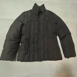 Calvin Klein Black Full Zip Duck Down Puffer Jacket - Women’s Size Medium